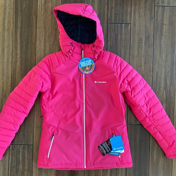 🆕 HARD TO FIND‼️ Pink Columbia Whistler Peak Jacket size Small - Picture 4 of 16